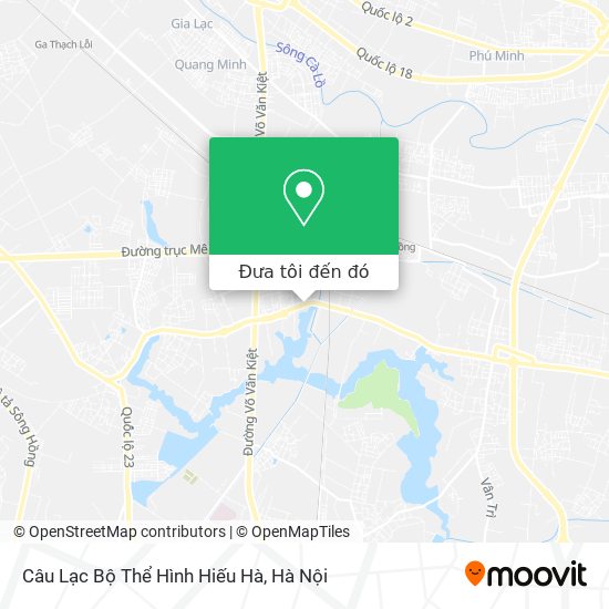 Bản đồ Câu Lạc Bộ Thể Hình Hiếu Hà