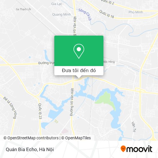 Bản đồ Quán Bia Echo