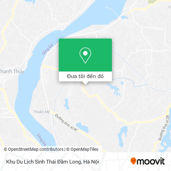 Bản đồ Khu Du Lịch Sinh Thái Đầm Long