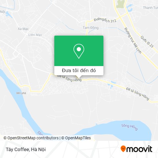 Bản đồ Tây Coffee
