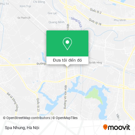 Bản đồ Spa Nhung