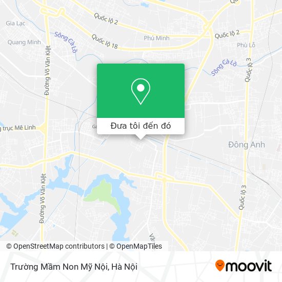 Bản đồ Trường Mầm Non Mỹ Nội
