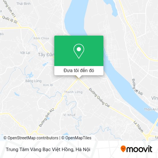 Bản đồ Trung Tâm Vàng Bạc Việt Hồng