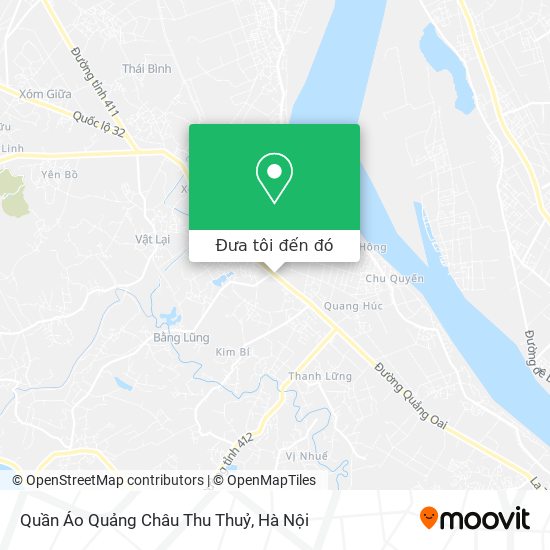 Bản đồ Quần Áo Quảng Châu Thu Thuỷ