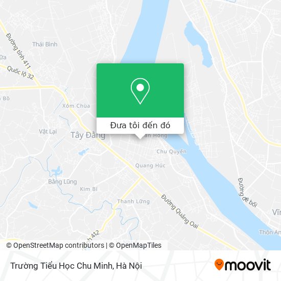 Bản đồ Trường Tiểu Học Chu Minh