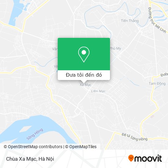 Bản đồ Chùa Xa Mạc