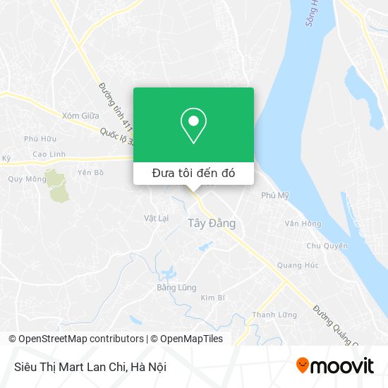 Bản đồ Siêu Thị Mart Lan Chi