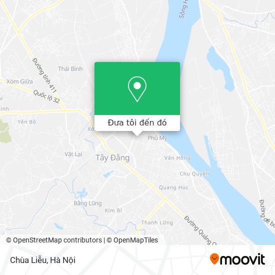 Bản đồ Chùa Liễu