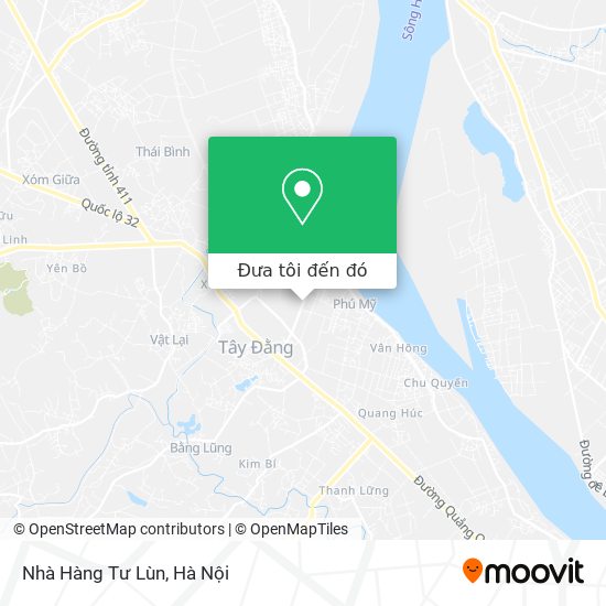 Bản đồ Nhà Hàng Tư Lùn