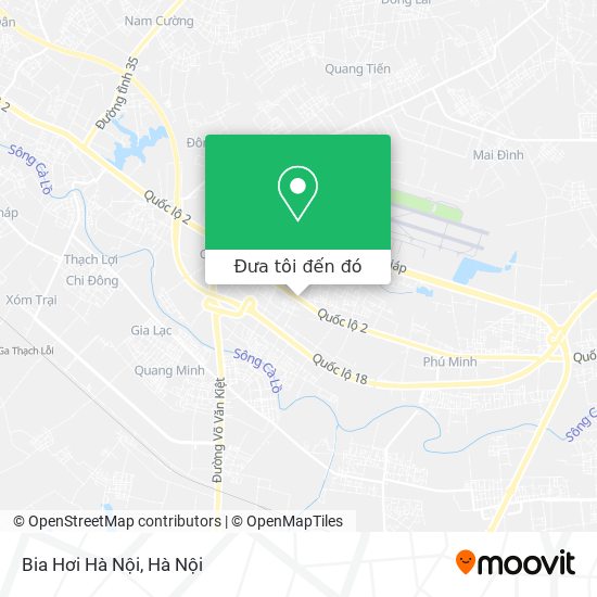Bản đồ Bia Hơi Hà Nội