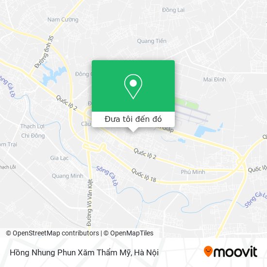 Bản đồ Hồng Nhung Phun Xăm Thẩm Mỹ