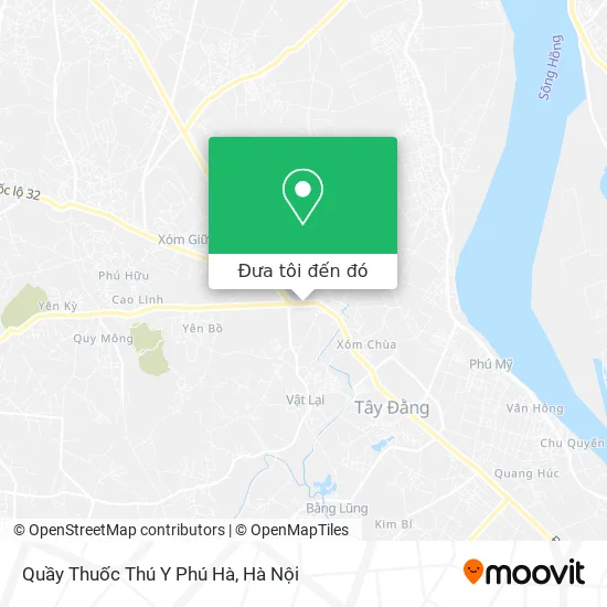 Bản đồ Quầy Thuốc Thú Y Phú Hà