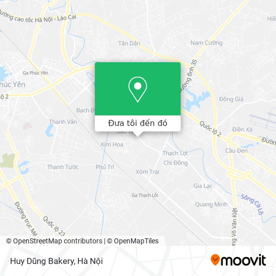 Bản đồ Huy Dũng Bakery