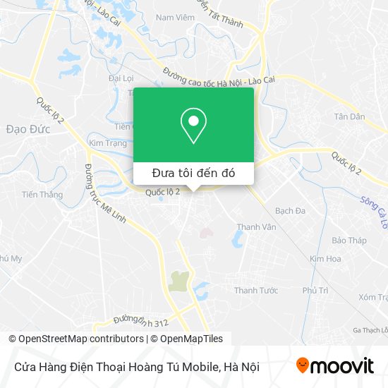 Bản đồ Cửa Hàng Điện Thoại Hoàng Tú Mobile