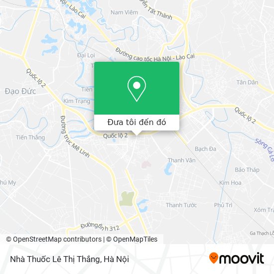 Bản đồ Nhà Thuốc Lê Thị Thắng