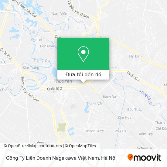 Bản đồ Công Ty Liên Doanh Nagakawa Việt Nam