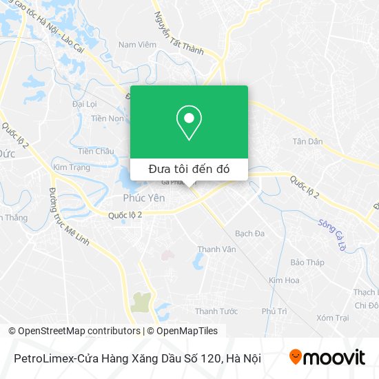 Bản đồ PetroLimex-Cửa Hàng Xăng Dầu Số 120