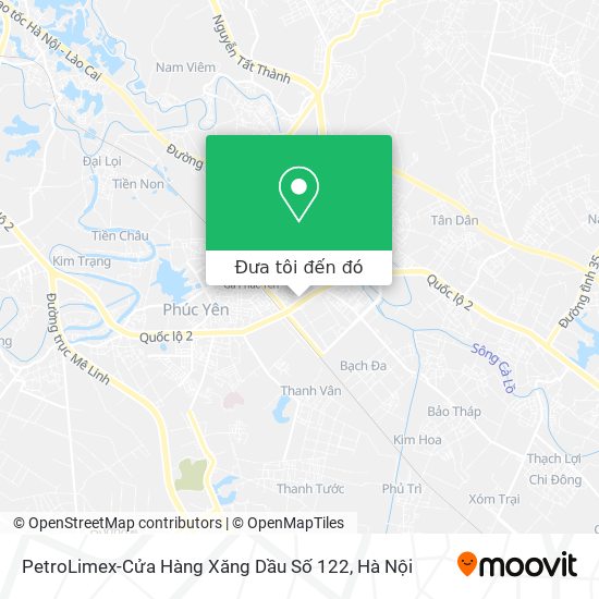 Bản đồ PetroLimex-Cửa Hàng Xăng Dầu Số 122