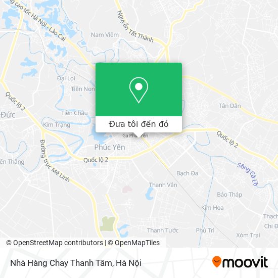 Bản đồ Nhà Hàng Chay Thanh Tâm