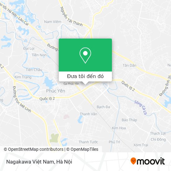 Bản đồ Nagakawa Việt Nam