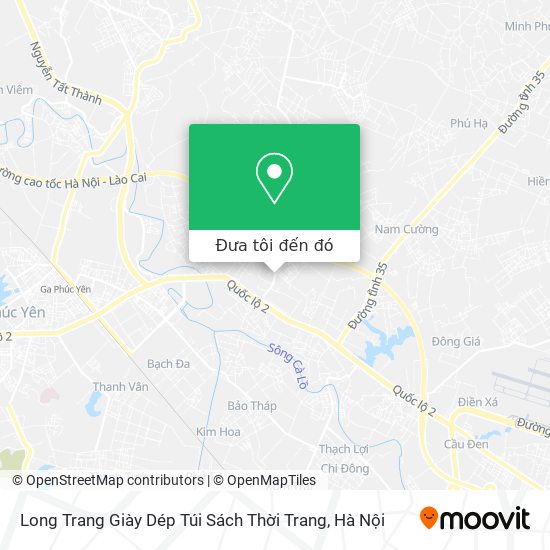 Bản đồ Long Trang Giày Dép Túi Sách Thời Trang