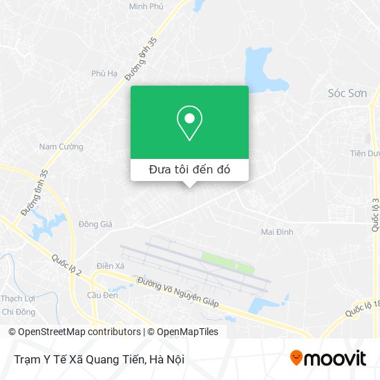 Bản đồ Trạm Y Tế Xã Quang Tiến
