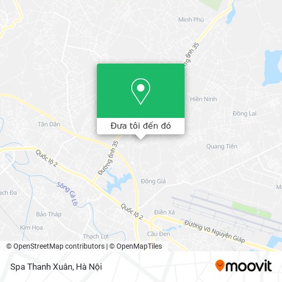 Bản đồ Spa Thanh Xuân