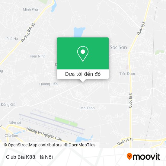 Bản đồ Club Bia K88