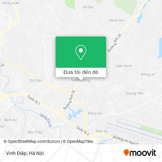 Bản đồ Vinh Điệp