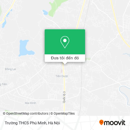 Bản đồ Trường THCS Phú Minh