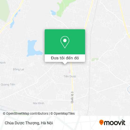Bản đồ Chùa Dược Thượng
