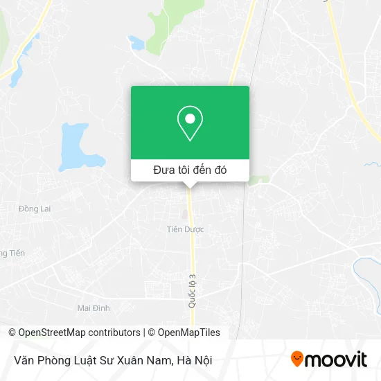 Bản đồ Văn Phòng Luật Sư Xuân Nam