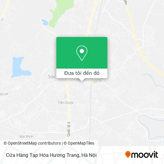 Bản đồ Cửa Hàng Tạp Hóa Hương Trang