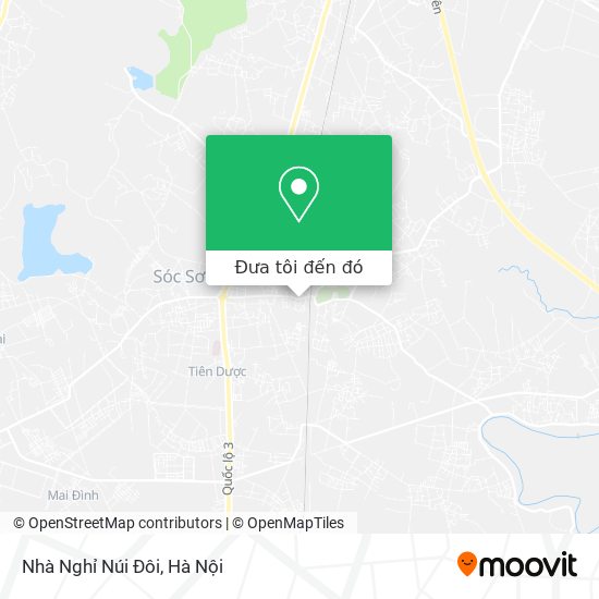 Bản đồ Nhà Nghỉ Núi Đôi