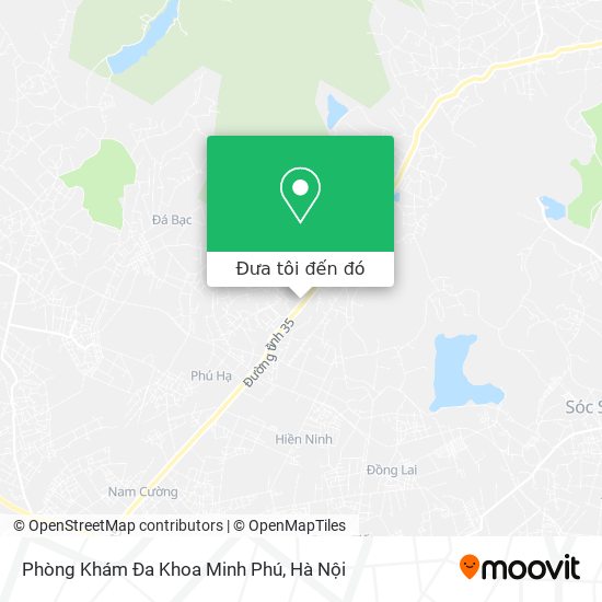 Bản đồ Phòng Khám Đa Khoa Minh Phú