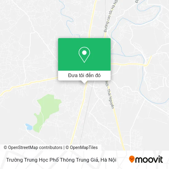 Bản đồ Trường Trung Học Phổ Thông Trung Giả