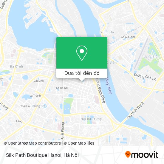 Bản đồ Silk Path Boutique Hanoi
