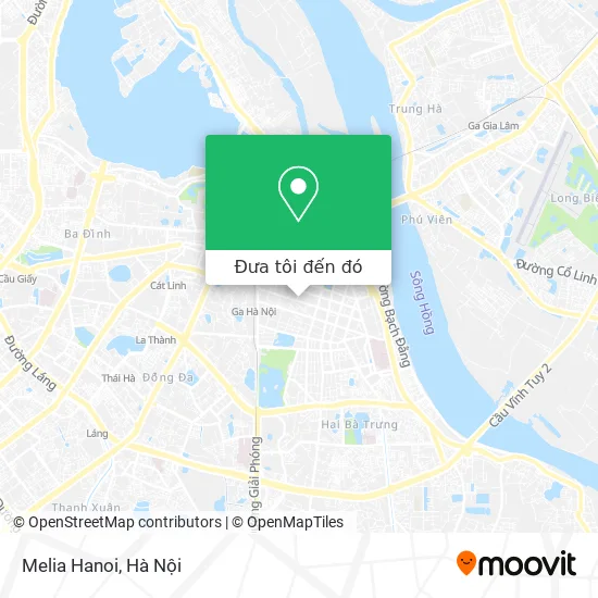 Bản đồ Melia Hanoi