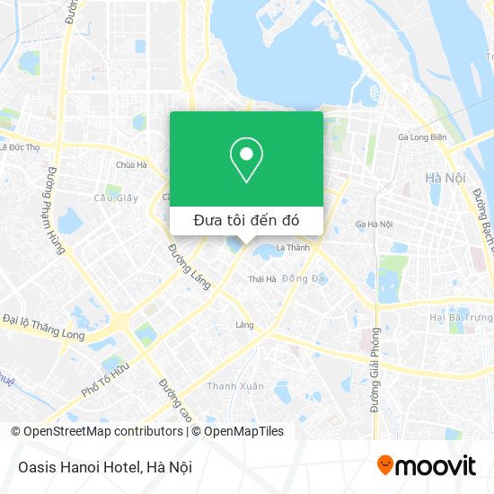 Bản đồ Oasis Hanoi Hotel