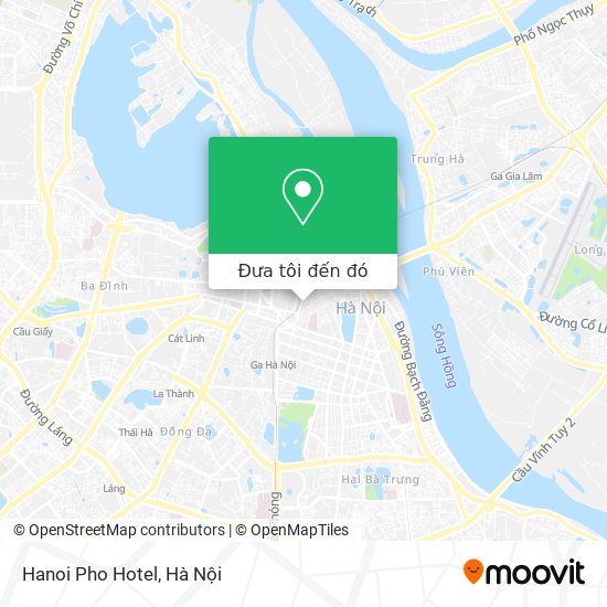 Bản đồ Hanoi Pho Hotel