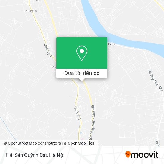 Bản đồ Hải Sản Quỳnh Đạt
