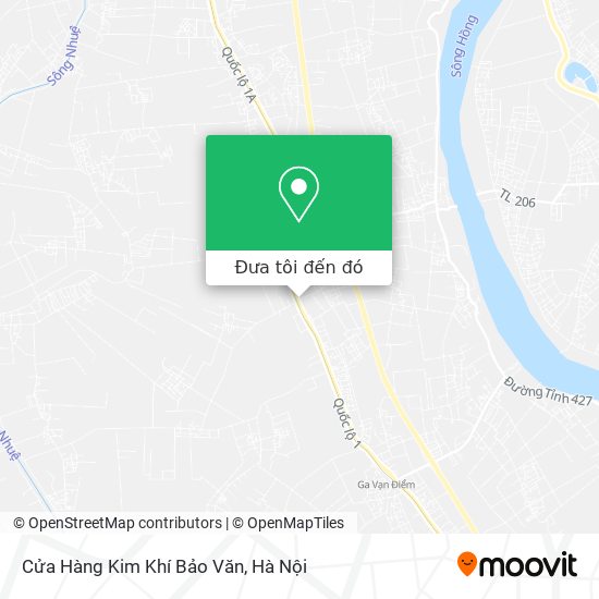 Bản đồ Cửa Hàng Kim Khí Bảo Văn