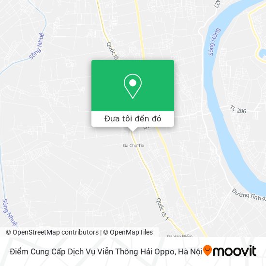 Bản đồ Điểm Cung Cấp Dịch Vụ Viễn Thông Hải Oppo