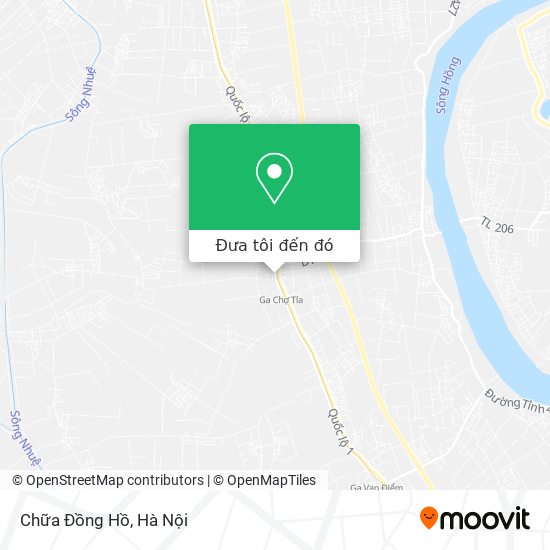 Bản đồ Chữa Đồng Hồ