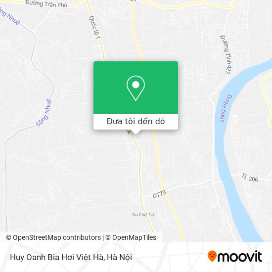 Bản đồ Huy Oanh Bia Hơi Việt Hà
