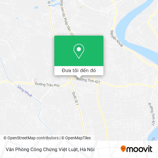 Bản đồ Văn Phòng Công Chứng Việt Luật