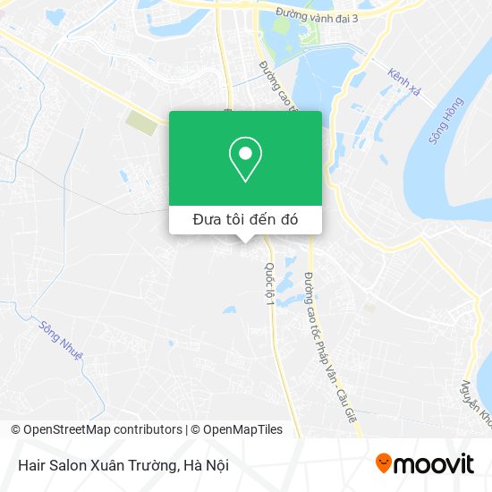 Bản đồ Hair Salon Xuân Trường