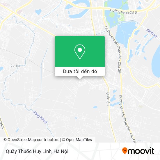 Bản đồ Quầy Thuốc Huy Linh
