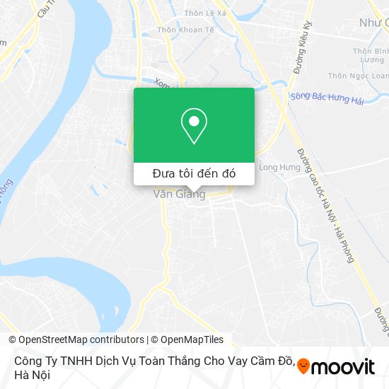 Bản đồ Công Ty TNHH Dịch Vụ Toàn Thắng Cho Vay Cầm Đồ