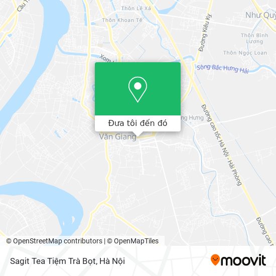 Bản đồ Sagit Tea Tiệm Trà Bọt
